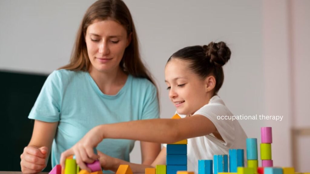 Occupational therapy session for children with autism at Resplice Institute